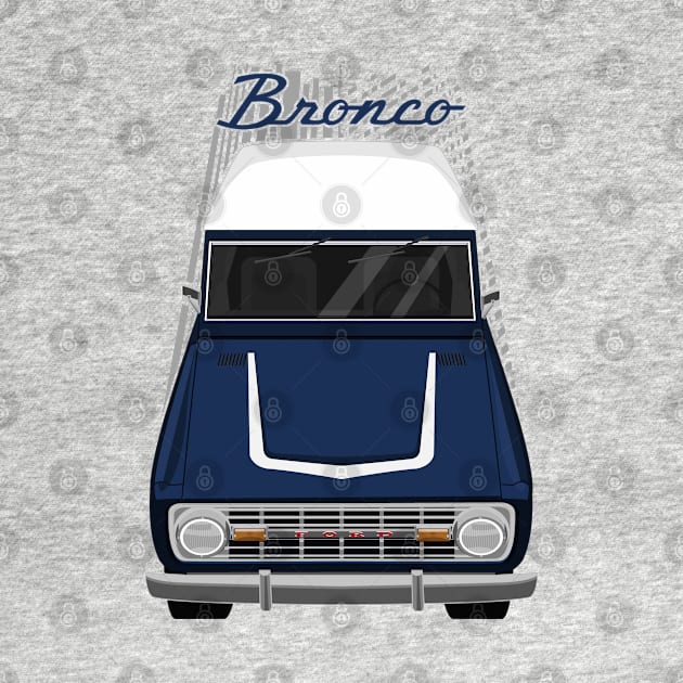 Ford Bronco 1st gen - Dark Blue by V8social